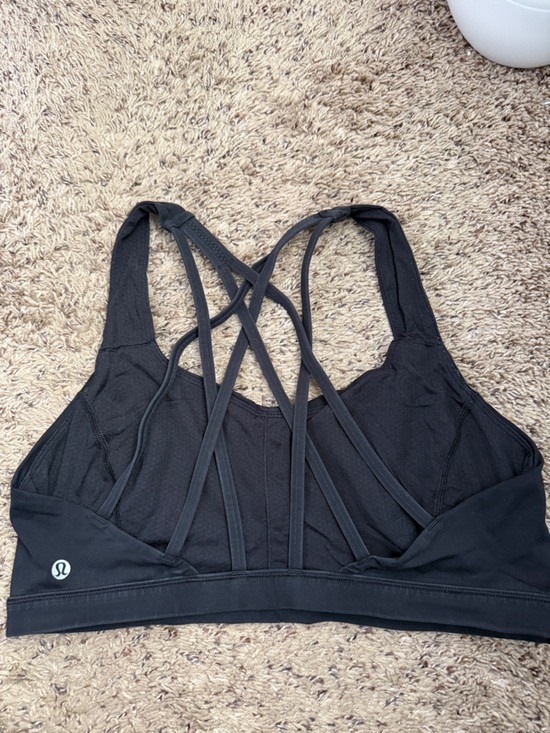 Lululemon Women’s Black Energy Bra Size 10 - Picture 6 of 8